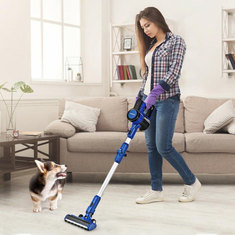 3-In-1 Handheld Cordless Stick Vacuum Cleaner with 6-Cell Lithium Battery