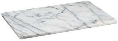 Kitchen Cutting Board White Marble Dough Pastry Slab Rolling Beautiful Decor 24"x16''