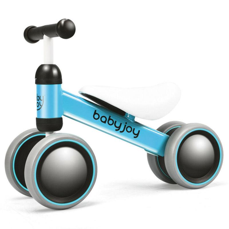 4 Wheels No-Pedal Baby Balance Bike Toys & Hobbies Ride On Toys