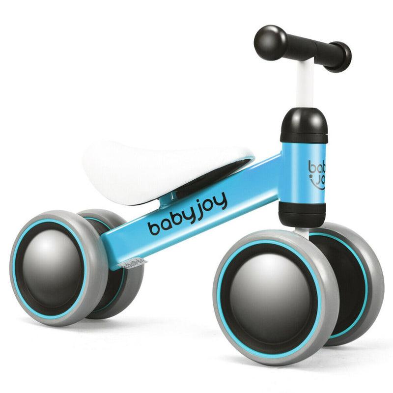 4 Wheels No-Pedal Baby Balance Bike Toys & Hobbies Ride On Toys