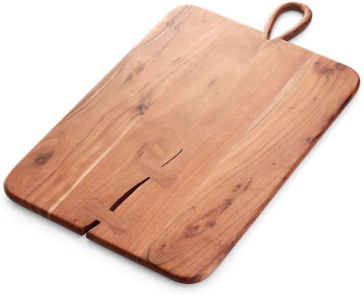 Mateo Large Acacia Wood Board Cheese Boards & Knives 24"Wx14"Dx0.5"H