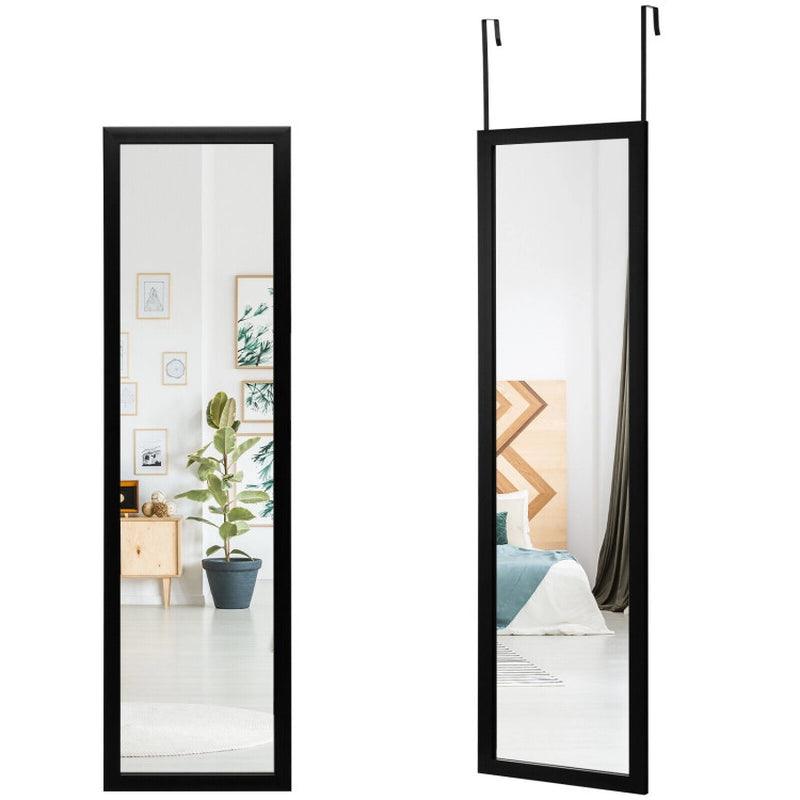 47 X 13 Inch Full Length Wall Mounted Mirror with PS Frame and Explosion-Proof Film