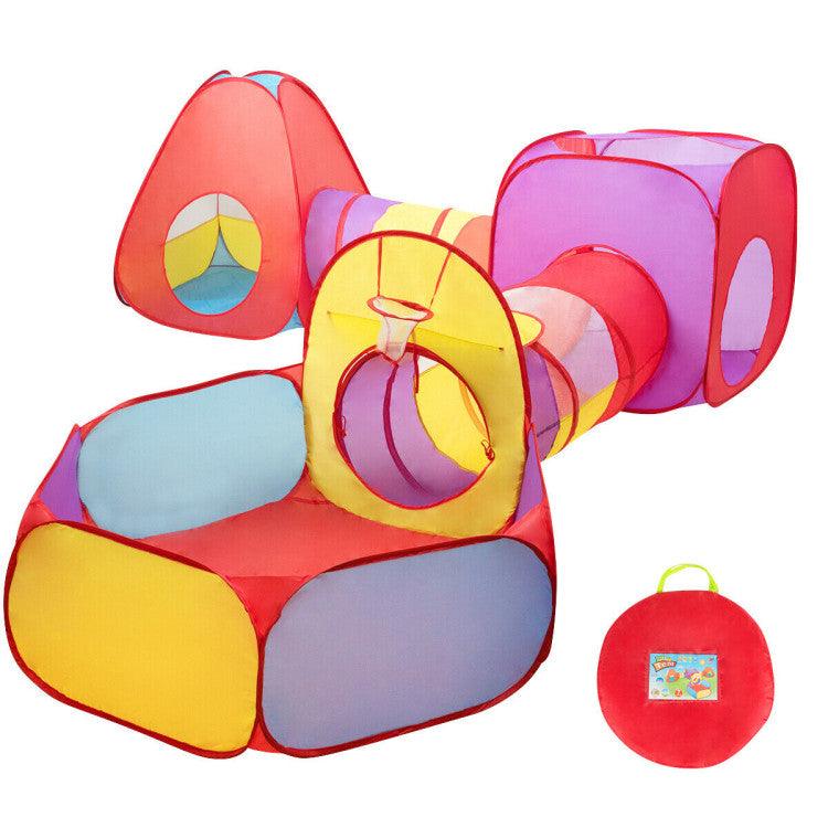 7 Pieces Kids Ball Pit Pop up Play Tents & Playhouse