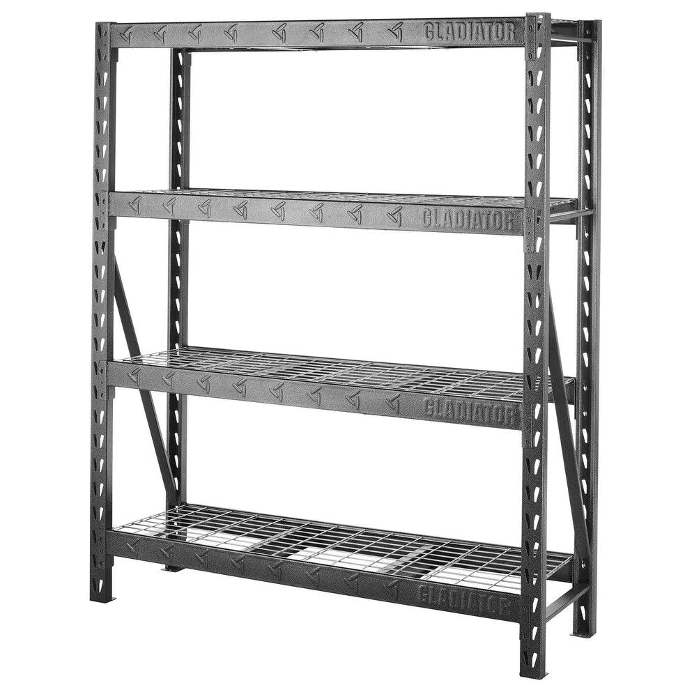 Gladiator Garageworks 60- Inch Wide Heavy Duty Rack with 4 Shelves