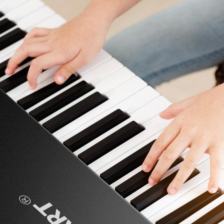 88-Key Portable Full-Size Semi-Weighted Digital Piano Keyboard