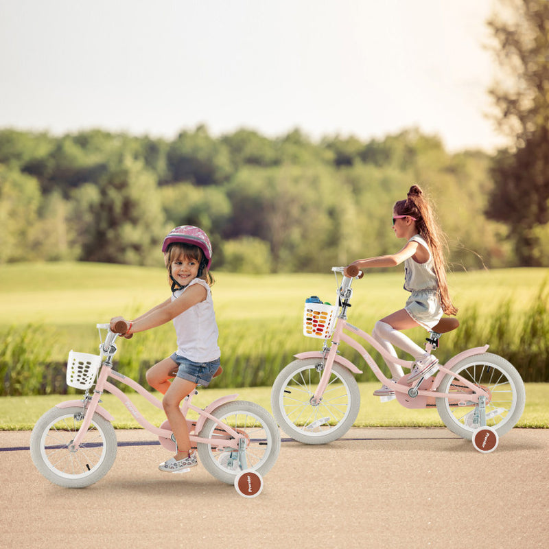 14"/16"/18" Kids Bike for Boys and Girls Aged 3-8 Years with Training Wheels