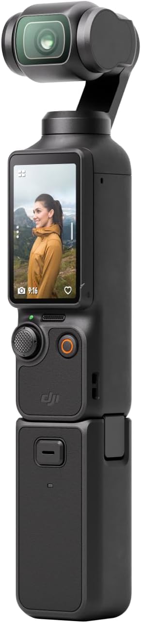 Osmo Pocket 3 Creator Combo, Vlogging Camera with 1'' CMOS & 4K/120Fps Video, 3-Axis Stabilization, Face/Object Tracking, Fast Focusing, Mic Included for Clear Sound, Small Camera for Photography
