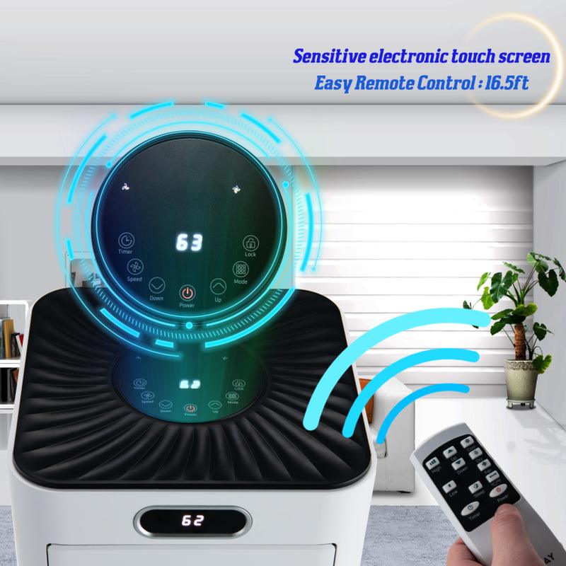 10000 BTU 4-In-1 Portable Air Conditioner with Dehumidifier and Fan Mode