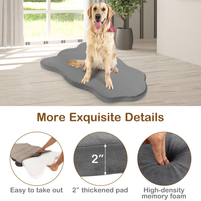 Orthopedic Dog Bed with Memory Foam Support for Large Dogs